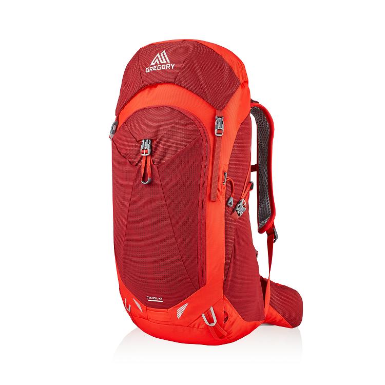 Gregory Miwok 42 Hiking Backpack Men Red Ireland 1632FSYVN